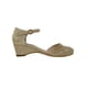 thumbnail image 2 of ZAPATILLAS VESTIR TACONES CUÑA LEON NIÑA ORO GLITTER 1680 Leon 1680p, 2 of 3