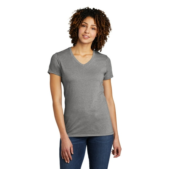 Allmade Women's Tri-Blend V-Neck Tee AL2018