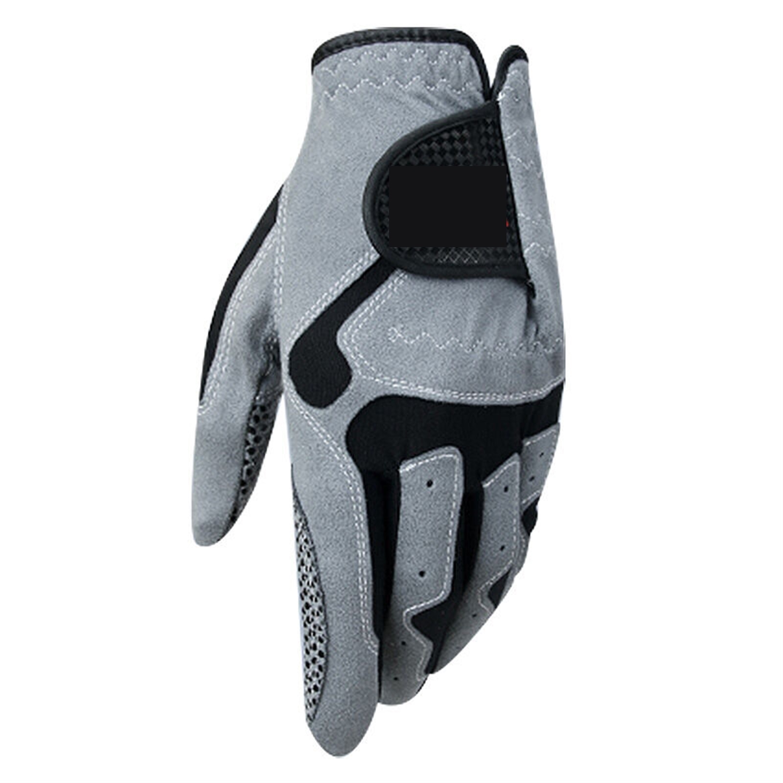 Pack 1 Pcs Men's Golf Glove Micro Fiber Soft Left /Right Golf Glove Anti-Skidding Non Slip Particles Breathable Golf Gloves ,Secure Grip