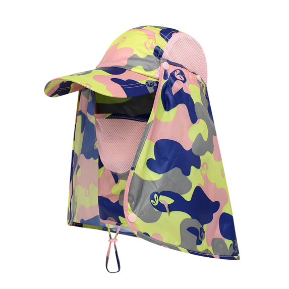 Fishing Flap Caps Sunshade UV Protection Ear Neck Cover Outdoor Sportswear