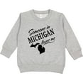 thumbnail image 2 of Inktastic Someone in Michigan Loves Me Toddler Sweatshirt, 2 of 4
