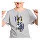 thumbnail image 3 of Playera Fan Army Batman Talla 8 nights manga corta gris, 3 of 4