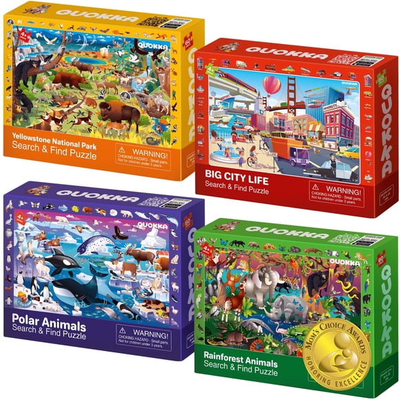 QUOKKA Boîte de Rangement de Jouets pour Garçons et Filles - 24.8x16.1x13 dans un Organisateur de Coffre de Jouets pour Enfants