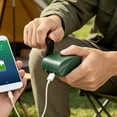 thumbnail image 3 of USB Hand Crank Charger Manual Power Generator, Portable Emergency Battery Charger for Mobile Phones, Digital Devices, Outdoor Travel, Camping, Hiking & Backup Power Supply, Green, 3 of 6
