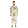 thumbnail image 6 of joogoo Cartoon Alligators Unisex Adults Onesies Pajamas Jumpsuits L, 6 of 7