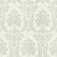 thumbnail image 5 of Galerie Wallcoverings  Italian Style Classic Floral Damask Vinyl on Non-woven Luster Wallpaper Roll 33 feet x 21 inches - Beige, 5 of 5