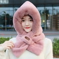 thumbnail image 4 of Women's Soft Faux Fur Infinity Scarf & Infinity Hood Scarf Head Scarf Wrap, 4 of 8
