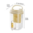 thumbnail image 3 of Feltree Refrigerator Cold Water Kettle with Faucet Large Capacity Cold Water Kettle Household Cold Brewing Kettle Cold Drink Bucket, 3 of 7