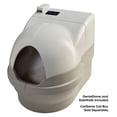 thumbnail image 3 of GenieDome Cat Privacy Dome - Removable Cat Shelter - Pearl Gray & Snowy White - Secure Nesting Design - Cat Hideaway for Indoor Cats, 3 of 5