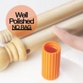 thumbnail image 3 of Anley 35" Wooden Banner Pole - Horizontal Flag Hanger House Flagpoles, 3 of 7
