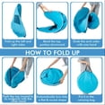 thumbnail image 2 of UPF 50+ Pop-Up Beach Tent, Lightweight Portable Sun Shelter for Multiple People, Includes 6 Ground Nails, Ideal Holiday Gift, 2 of 7