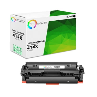 TCT 414X Black Toner Cartridge - Premium Compatible Replacement for HP 414X W2020X High Yield