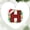 letter H, variant on Family Christmas Ornaments Initial Christmas Decor - Decoration for Xmas Tree Gift for Christmas Party