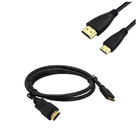 Simyoung HDMI TYPE A TO D MINI 1.5M 5FT Cable Cord For Panasonic HDC-TM900K HDC-TM900P HDC-TM900S HM-TA2K HM-TA2 HX-DC15 HX-DC15K HC-V10M HC-V10P HC-V11 HC-V11M HC-V110 Camcorder Camera Series