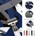 thumbnail image 5 of Large Area Rugs 5'x8', Navy Blue Black Geometric Carpet Runner Indoor Outdoor Rugs Home Decor Aesthetic, Modern Art Abstract Grey Line Non Slip Mats Washable Accent Rug for Living Room Bedroom, 5 of 8