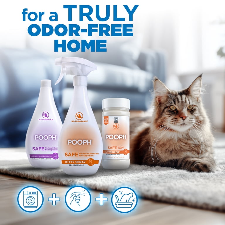 Pooph Kitty Odor Eliminator Spray, 20 oz photo 8