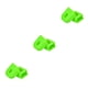 thumbnail image 4 of Greeniant 1 par de protectores de manivela de bicicleta, tapas universales para bielas de bicicleta, funda de goma, cubierta sólida, piezas de repuesto, Type2 NO2, 4 of 6