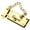 Bright gold, variant on Stainless Steel Adjustable Door Chain Lock Easyly Installation Door Security Chain For House Apartment Warehouse