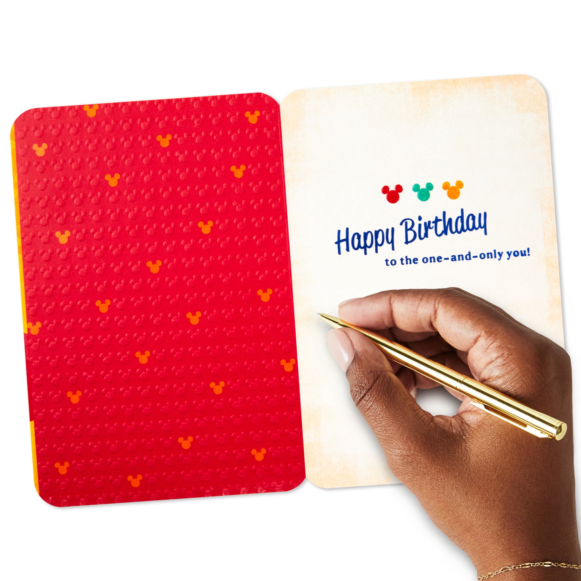 Hallmark Disney Mickey Mouse Birthday Card (Icon and Legend)