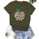 thumbnail image 2 of Gibobby Camisas De Vestir Top de blusas con estampado de y para mujer Camiseta de manga larga de Navidad（Verdinegro， XXL), 2 of 4