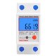 thumbnail image 5 of Monofásico Dos hilos LCD Pantalla digital Wattímetro Consumo de energía Energía Ehuebsd Medidor eléctrico kWh CA 230V 50Hz Carril DIN eléctrico, 5 of 7