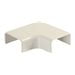 Corner Duct Raceway - C2G Wiremold Uniduct 2900 90° Flat Elbow - Ivory - cable raceway elbow corner