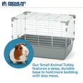thumbnail image 2 of Prevue Pet Products Small Animal Tubby - Gray Base, Small, 2 of 9