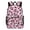 HuWng-6, variant on Pink Black Leopard Print Pattern Teenage Backpack Middle Students Bookbag Outdoor Daypack