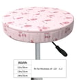 thumbnail image 2 of Uemuo Poodle Dog Pattern Round Bar Stool Seat Covers Washable Stool Cushion Slipcover Elastic Bar Chair Covers-, 2 of 7