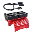 thumbnail image 1 of TISHITA 55/56 / 58mm RC Brushless Motor Fan, 16000RPM High Sinks for Car Buggy Crawler Red, 1 of 8