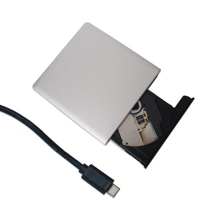 Y-NX USB-C Type-C External CD DVD Blu-ray Player Burner Writer Drive for MacBook 12  Retina, MacBook Pro 13 /15  with (Best External Blu Ray Burner For Mac)