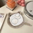 thumbnail image 3 of YAOMOBB Mugs Coaster Cartoon Coaster Crochet Cartoon Heat resistant Non slip Table Protection Handmade Decoration, 3 of 7