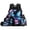 Blue Butterfly, variant on Galaxy Wolf 4 Piece Kids Backpack Set for Boys 17 Inch Lightweight School Backpack with Lunch Bag, Pencil Case & Water Bottle Cover Cartoon Daypack for 9-12 Years Old
