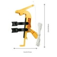 thumbnail image 2 of Wakfran Spray Can Extender Sprayer Extension Pole Adaptor Adjustable Angle Spray Extender Adjustment Sprayer Bracket Adaptor Multifunctional Extender Arm suitable, 2 of 9