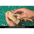 thumbnail image 3 of BeaverCraft Wood Carving Detail Knife C8 1.5" Whittling Knife for Detail Wood Carving Craft Knife - Chip Carving Knife Wood Carving Tools for Beginners and Kids, 3 of 8