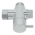 thumbnail image 3 of Mgaxyff 3 Way Shower Diverter Valve,Shower  Diverter Valve,Shower  Diverter Valve G1/2 Diverter Valve 3 Way for Hand Held Showerhead and Fixed Spray, 3 of 8