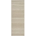thumbnail image 7 of Hauteloom Kojo Living Room, Bedroom Patio Outdoor Area Rug - Brown, Gray - 2' x 3', 7 of 7