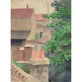 thumbnail image 2 of Thomas Pollock Anshutz 11x14 Gold Ornate Wood Frame and Double Matted Museum Art Print Titled - Rooftops, St. Cloud, 2 of 4