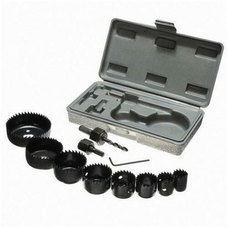 Hole Saw Set 11 pieces 3/4'' - 2 1/2