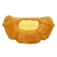 thumbnail image 3 of Dogs Chew Squeak Toys, Interactive Lifelike Cute Croissant Dog Toy Enhancing Relationships  For Dogs For Cats, 3 of 8
