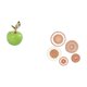 thumbnail image 5 of Estatua,Escultura de fruta artificial,estatua y artesanía,Manualidades de pared,Decoración para colgar en la pared,ratán artesanal tejido,Juego de decoración de pared Adorno decorativo para, 5 of 8
