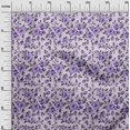 thumbnail image 3 of oneOone Silk Tabby Purple Fabric Floral Fabric For Sewing Printed Craft Fabric By The Yard 42 Inch Wide, 3 of 5