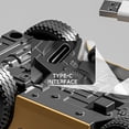 thumbnail image 3 of 1/64 Scale RC Construction Vehicle Toy: 2-in-1 Forklift Crane with Dual Mode, 7-Channel Remote Control, Rechargeable Battery, LED Lights & Sound Effects for Kids & Adults Ages 6+, 3 of 9