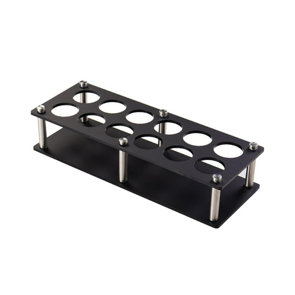 Portavasos de vidrio para , bandeja para vasos de vidrio, soporte de acrílico con orificio de 1,57 pulgadas, bandeja portátil para aperitivos, 32 x 8 x 12 cm