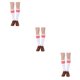 thumbnail image 1 of Minnieouse Medias hasta el muslo a rayas, medias antideslizantes para Cosplay, juegos deportivos, calentadores para piernas, Día de San Valentín, rayas Type1 Minnieouse CBP354583, 1 of 6