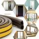 thumbnail image 5 of Eigraketly Tira de sellado autoadhesiva de 5/10m para puerta de casa, ventana, sellado de grietas, cinta autoadhesiva, tira de sellado impermeable Herramientas y ferretería Marrón Tipo D 9*6 (5M), 5 of 6