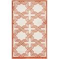 thumbnail image 2 of Safavieh Amherst William Geometric Area Rug, Ivory/Orange, 2'6" x 4', 2 of 6