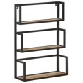 thumbnail image 1 of vidaXL Wall Shelf 60x20x85 cm Rough Mango Wood, 1 of 5