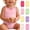 Green, variant on Scyoekwg Newborn Infants Girls Spaghetti Strap Bodysuit Cute Sleeveless Cotton Rompers Solid Color Summer Baby Clothes Green,24-36 Months