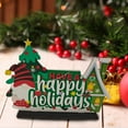 thumbnail image 1 of Christmas Door Hanger Wide Application Convenient Exquisite  Wall Plaque with Lanyard for Home, 1 of 9
